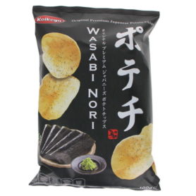 Chips goût wasabi et nori